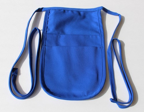 Money Pouch Aprons in Royal Blue